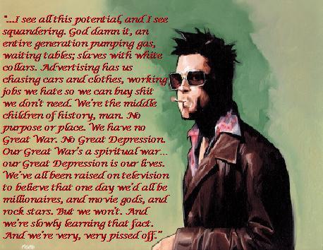 Tyler Durden Fight Club